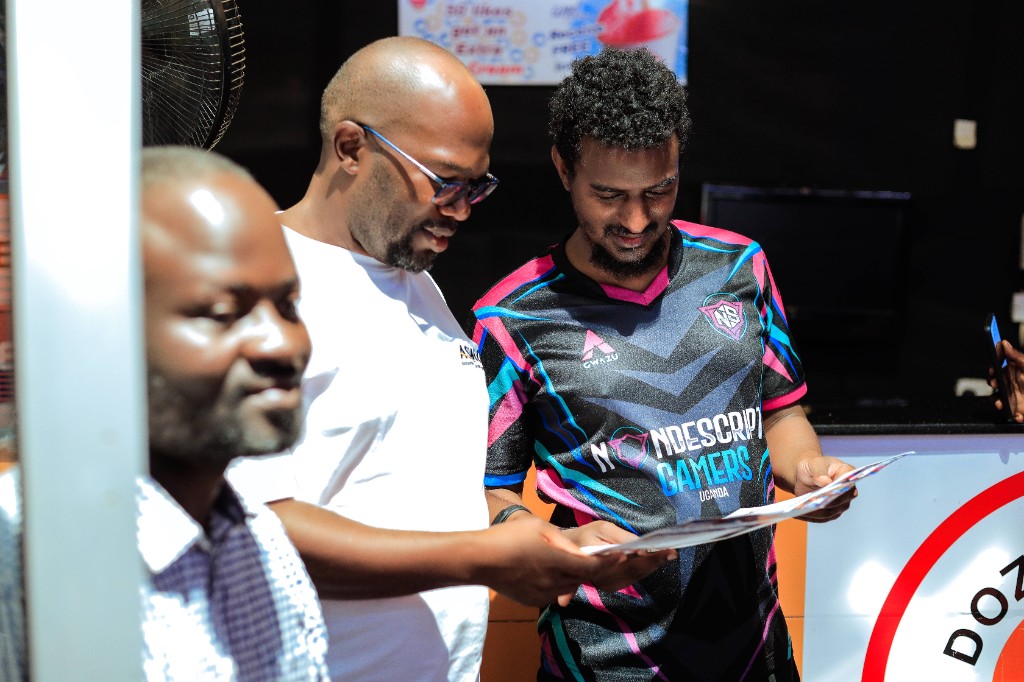 Guests reviewing the championship booklet